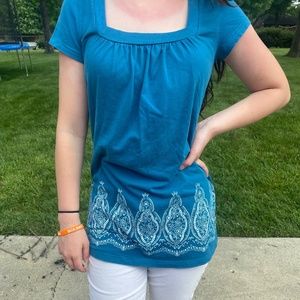 725 Originals Teal Blouse